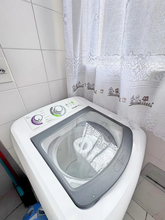 Washing machine in a 2-bedroom apartment, 58 m² — photo 23
