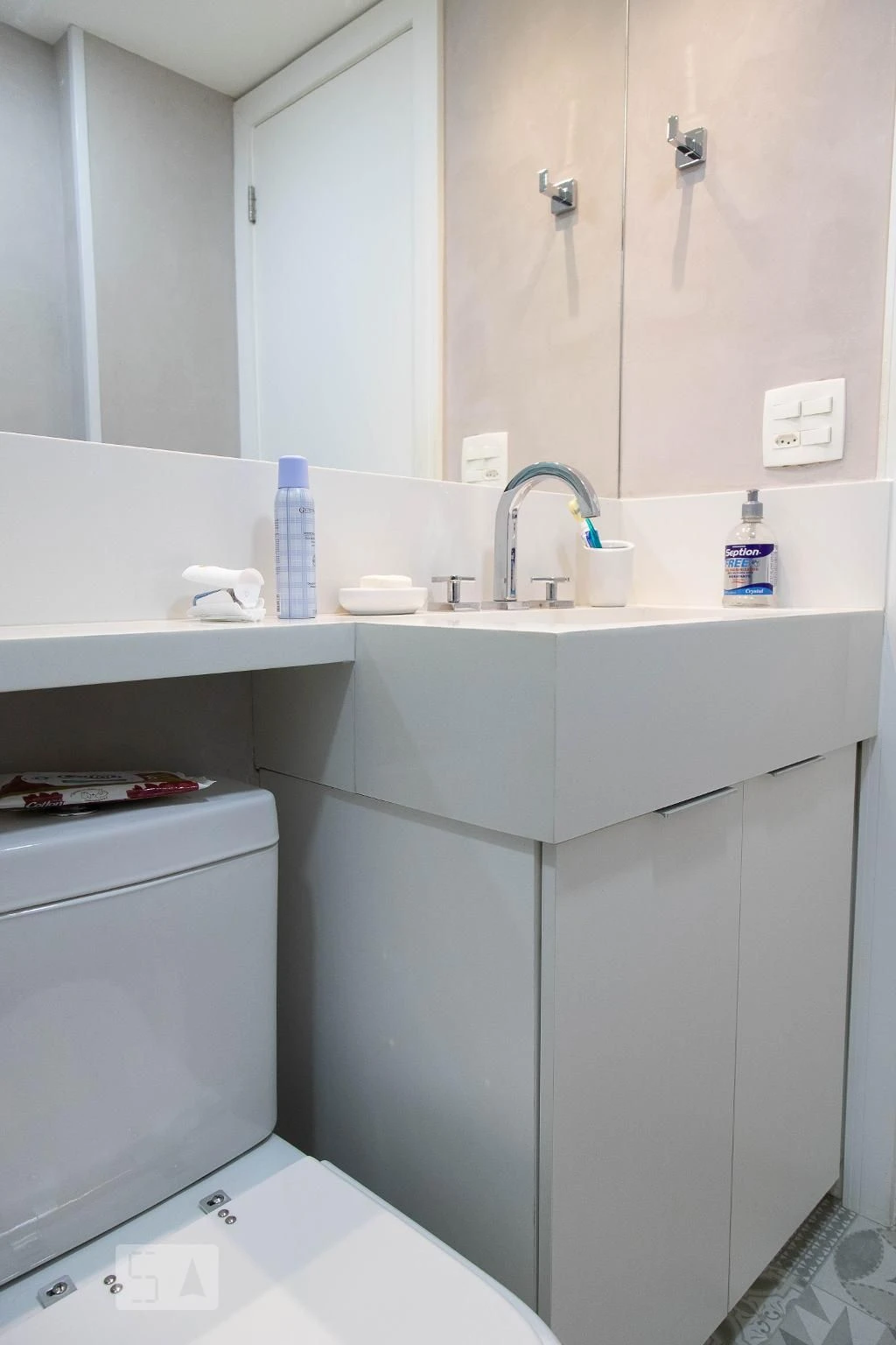 Washing machine in a 3-bedroom apartment, 70 m² — photo 42
