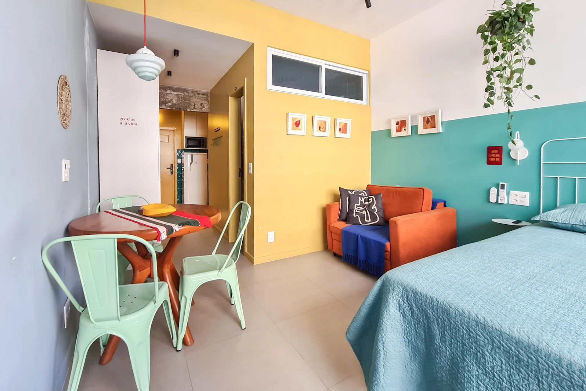 Apartamento mobiliado de 1 quarto com animais permitidos — photo 11