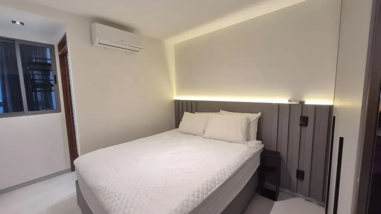 Apartamento mobiliado, 65 m², com janelas do piso ao teto — photo 12