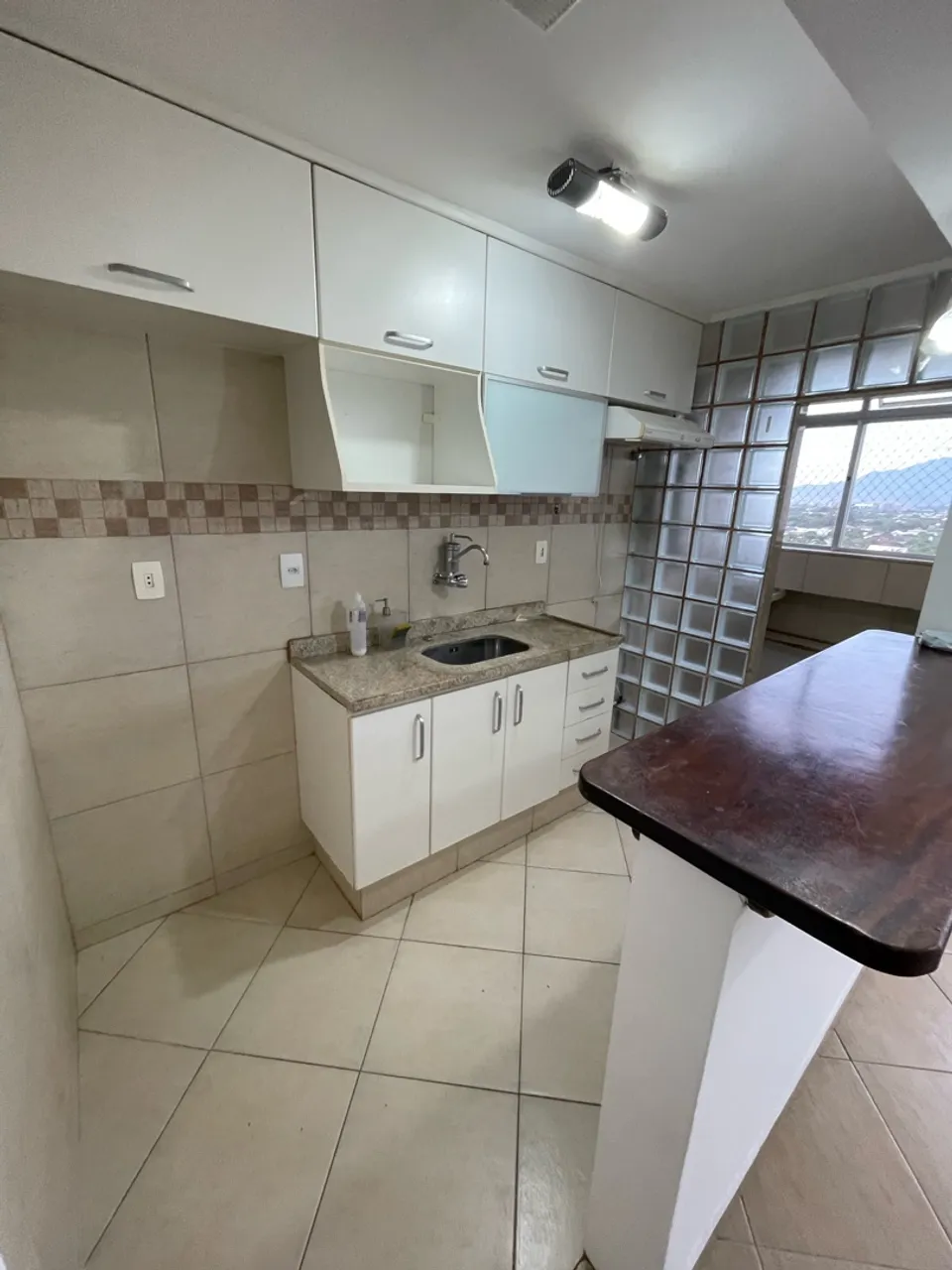 2-bedroom apartment in a building with a gym