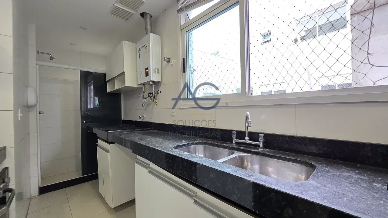 Apartamento com 3 quartos e cozinha americana a gás — photo 11