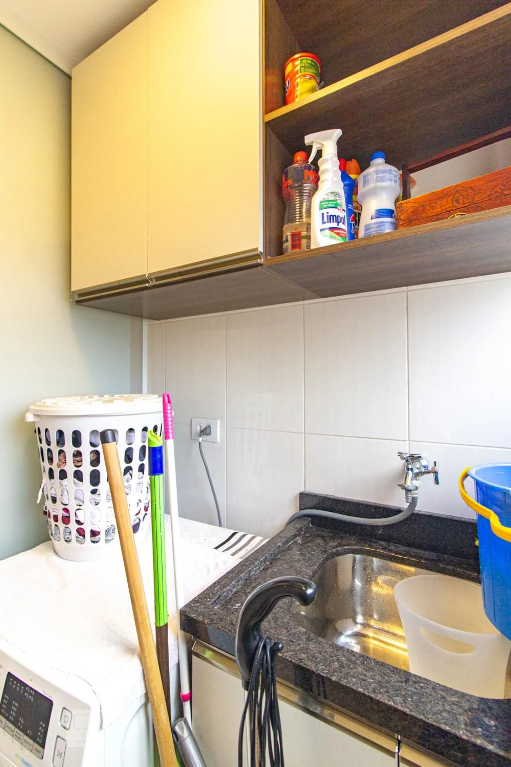 Washing machine in a 2-bedroom apartment, 60 m² — photo 18