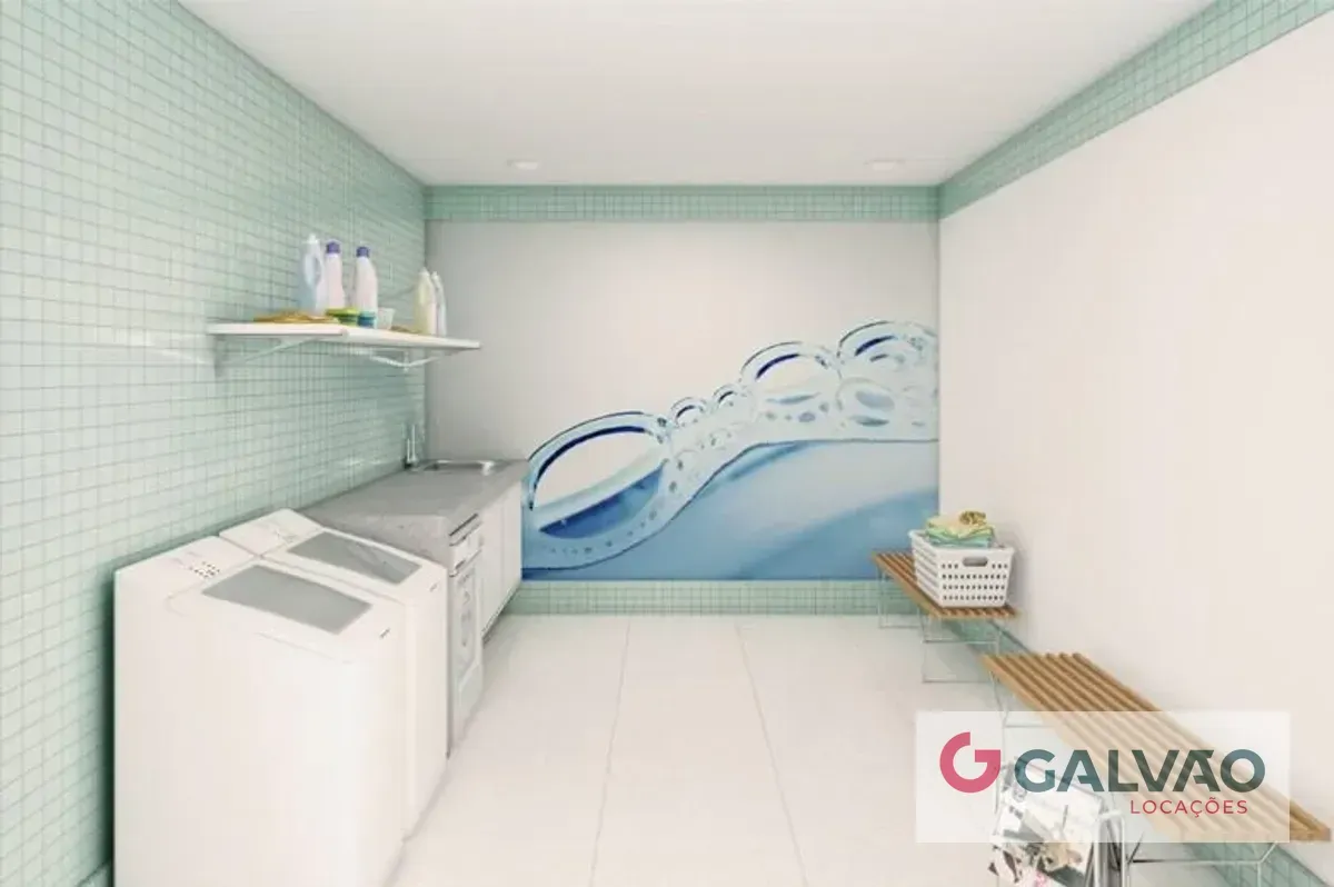 64 m² apartment with a washing machine and a home office — photo 25