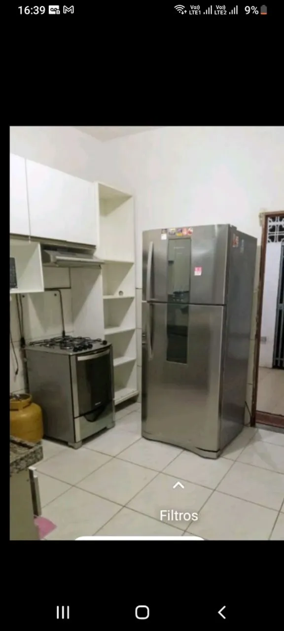 Casa para alugar com 3 quartos e cozinha fechada