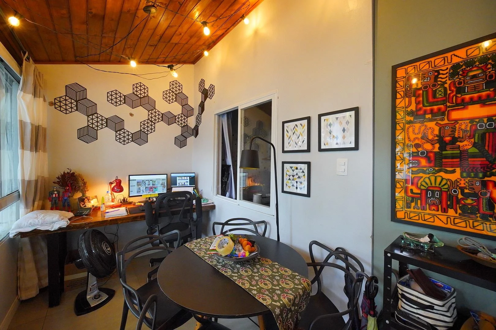 55 m² apartment with a home office and a private BBQ — photo 6