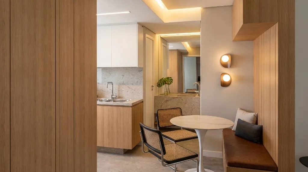 Apartamento mobiliado com 1 quarto e cozinha americana — photo 2