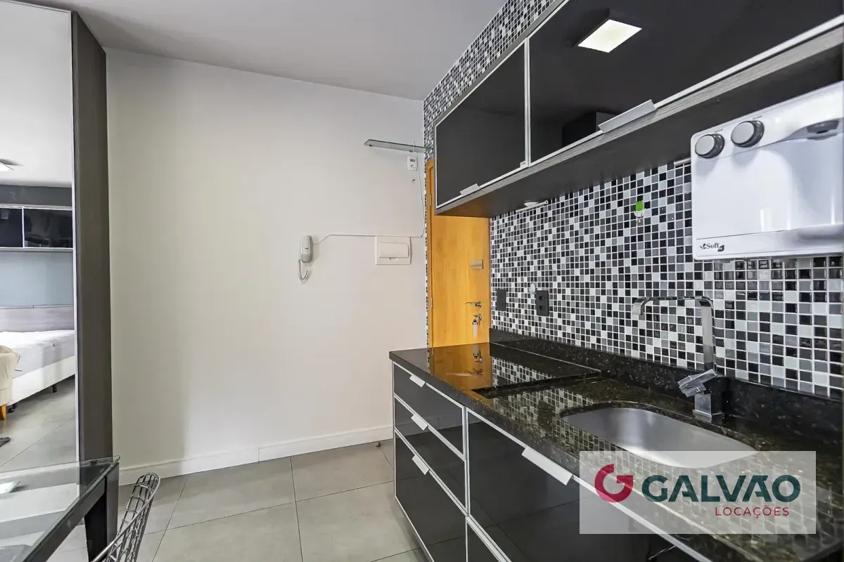 Furnished studio, 34 m², with a washing machine — photo 11