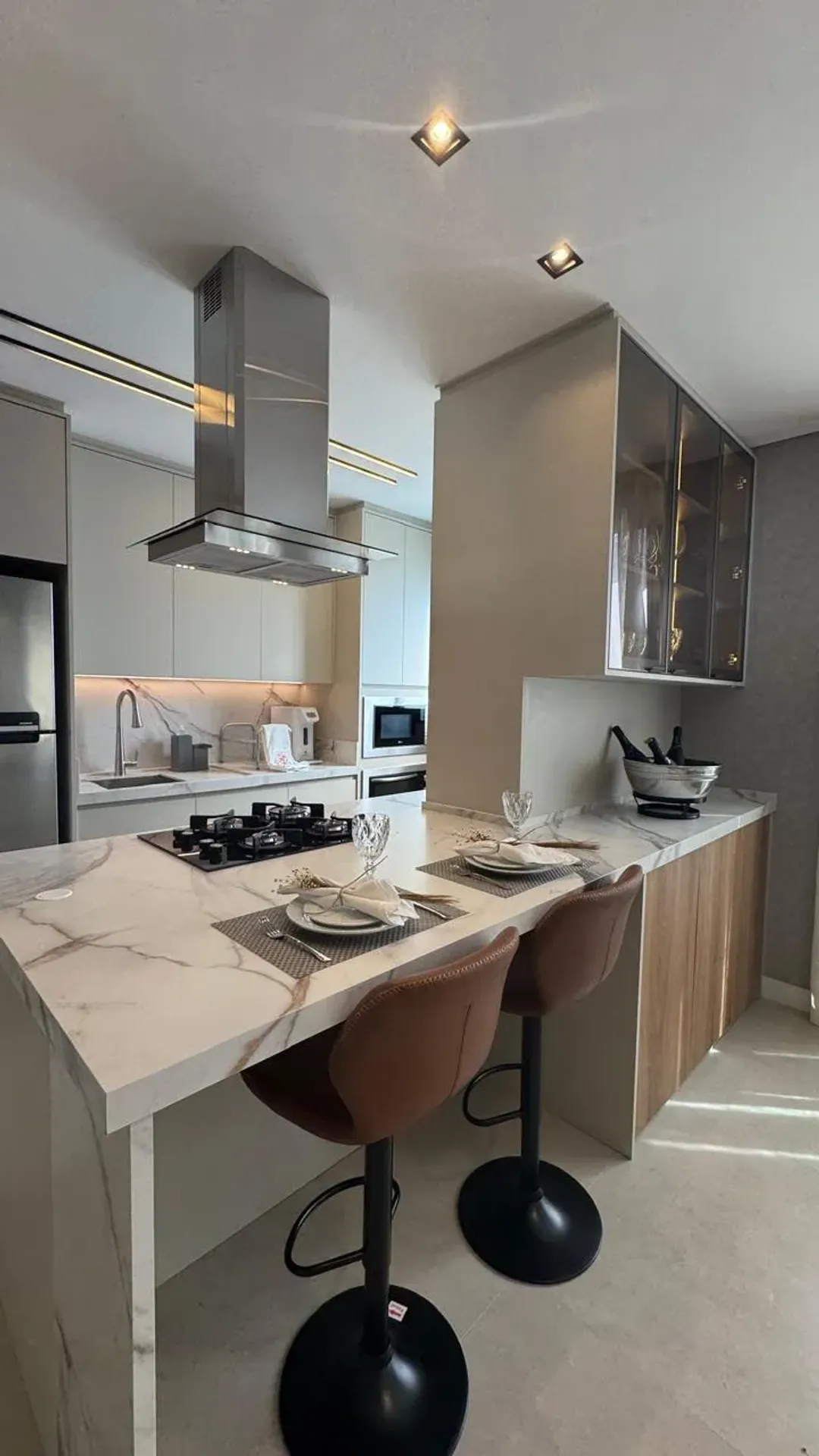 Apartamento de 60 m² com 1 suíte e cozinha aberta — photo 4