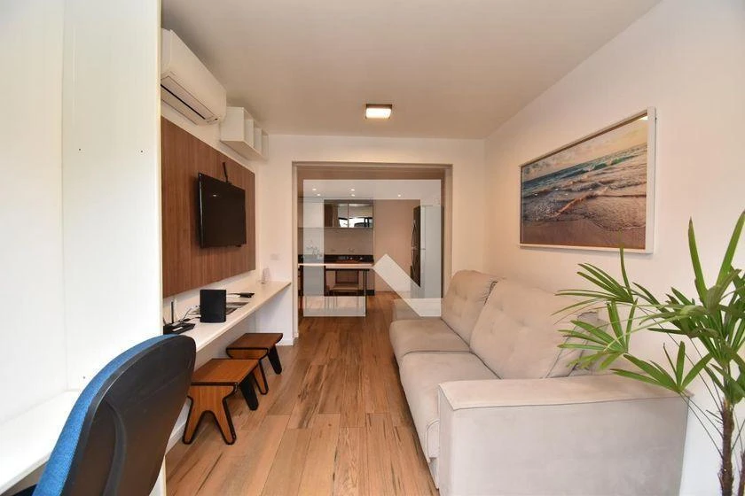 Apartamento de 67 m² no 10º andar, 1 quarto e cozinha integrada — photo 4
