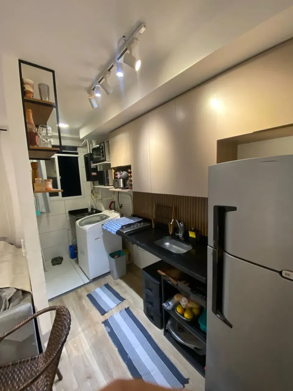 Furnished 2-bedroom apartment with integrated kitchen — photo 2