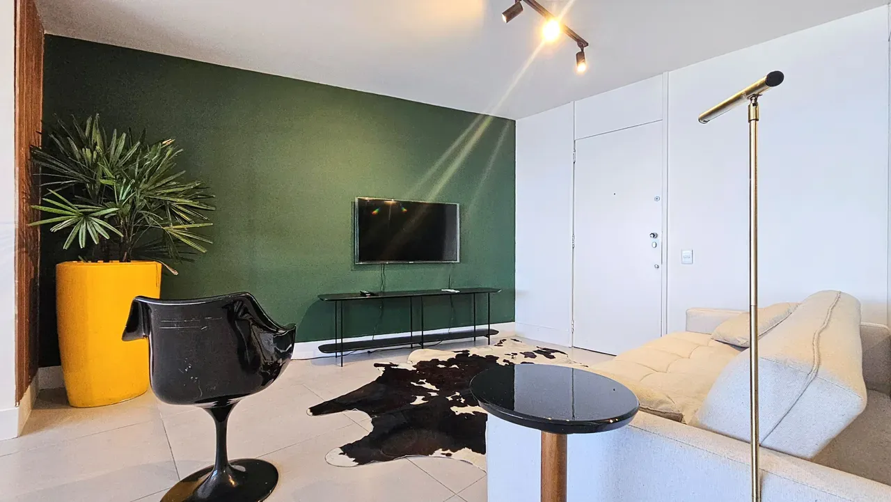 Furnished 52 m² apartment with an open-plan kitchen — photo 9