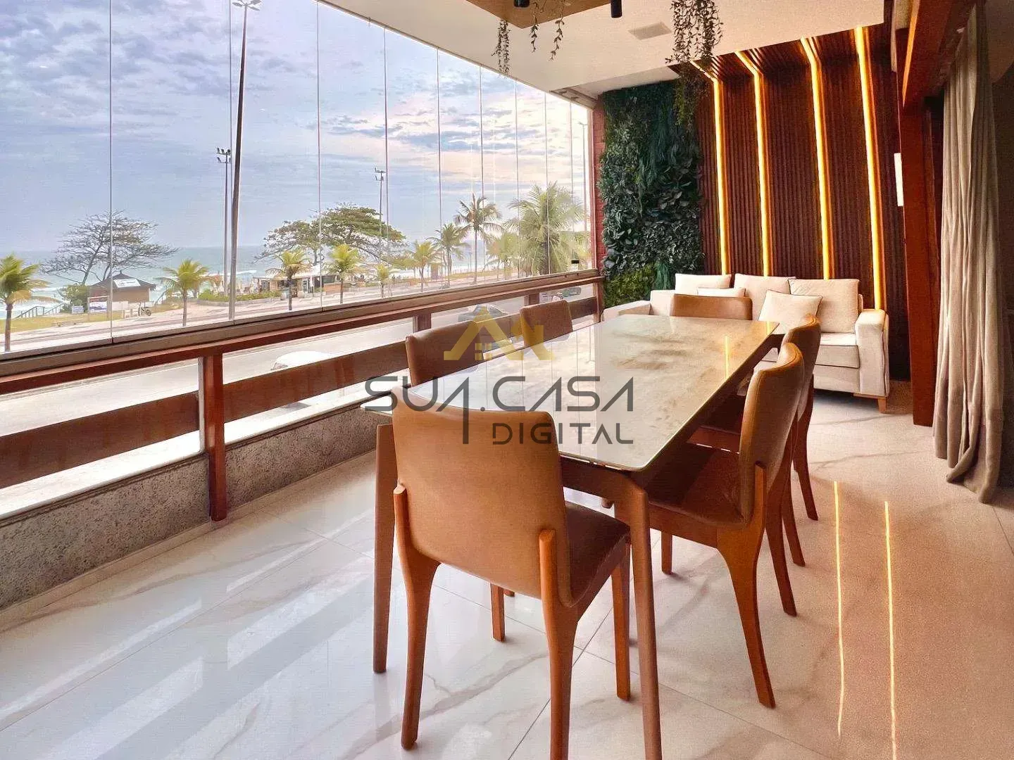 Apartamento mobiliado, 208 m², com janelas do piso ao teto — photo 16