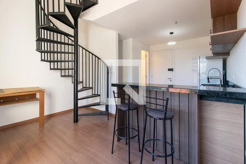 36 m² rental apartment with 1 bedroom and 2 bathrooms