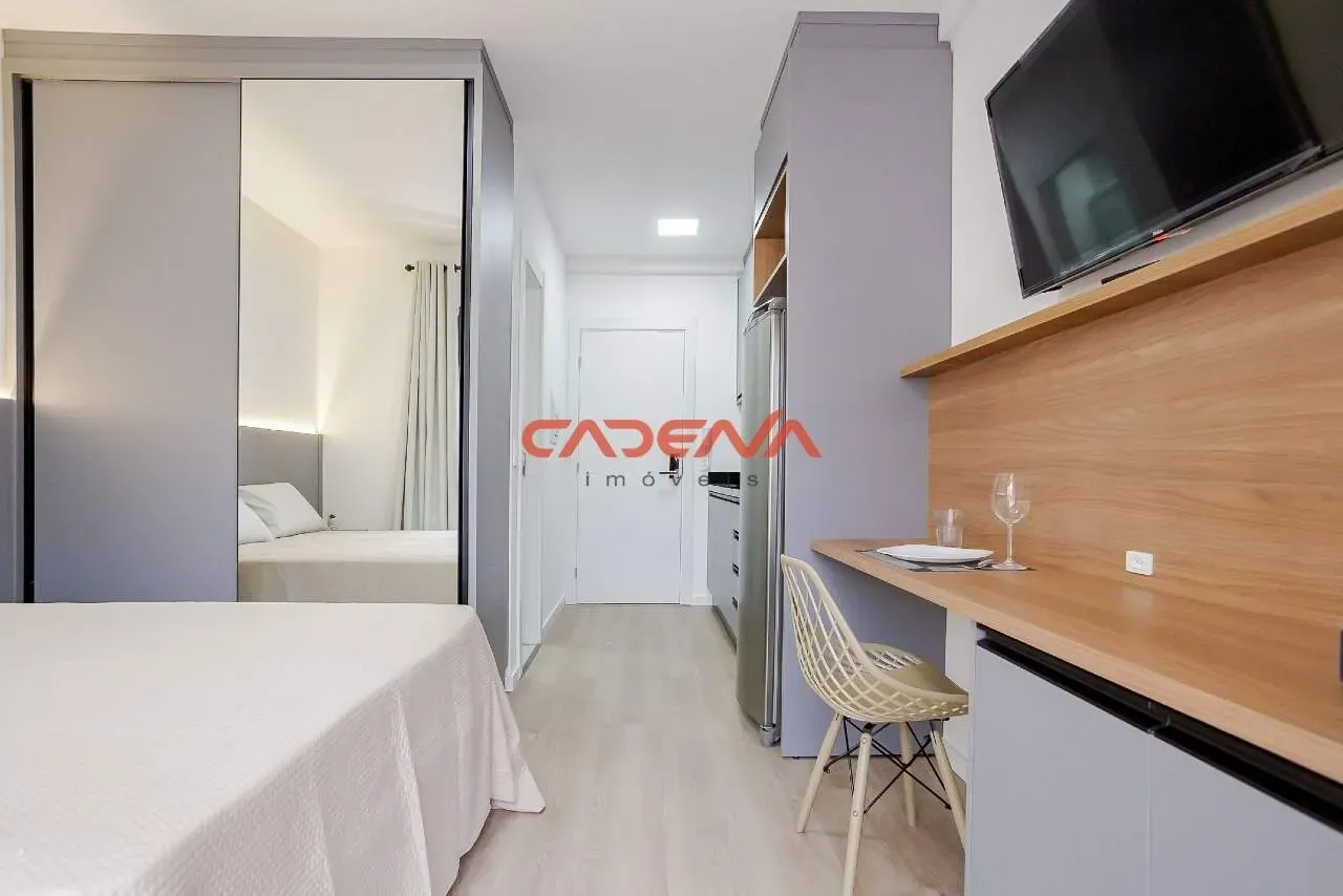Studio de 39 m² com sacada, cozinha americana e sem vaga — photo 8