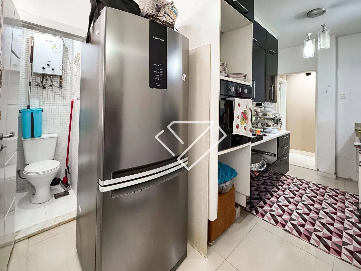 Furnished apartment, 108 m², with a washing machine — photo 24