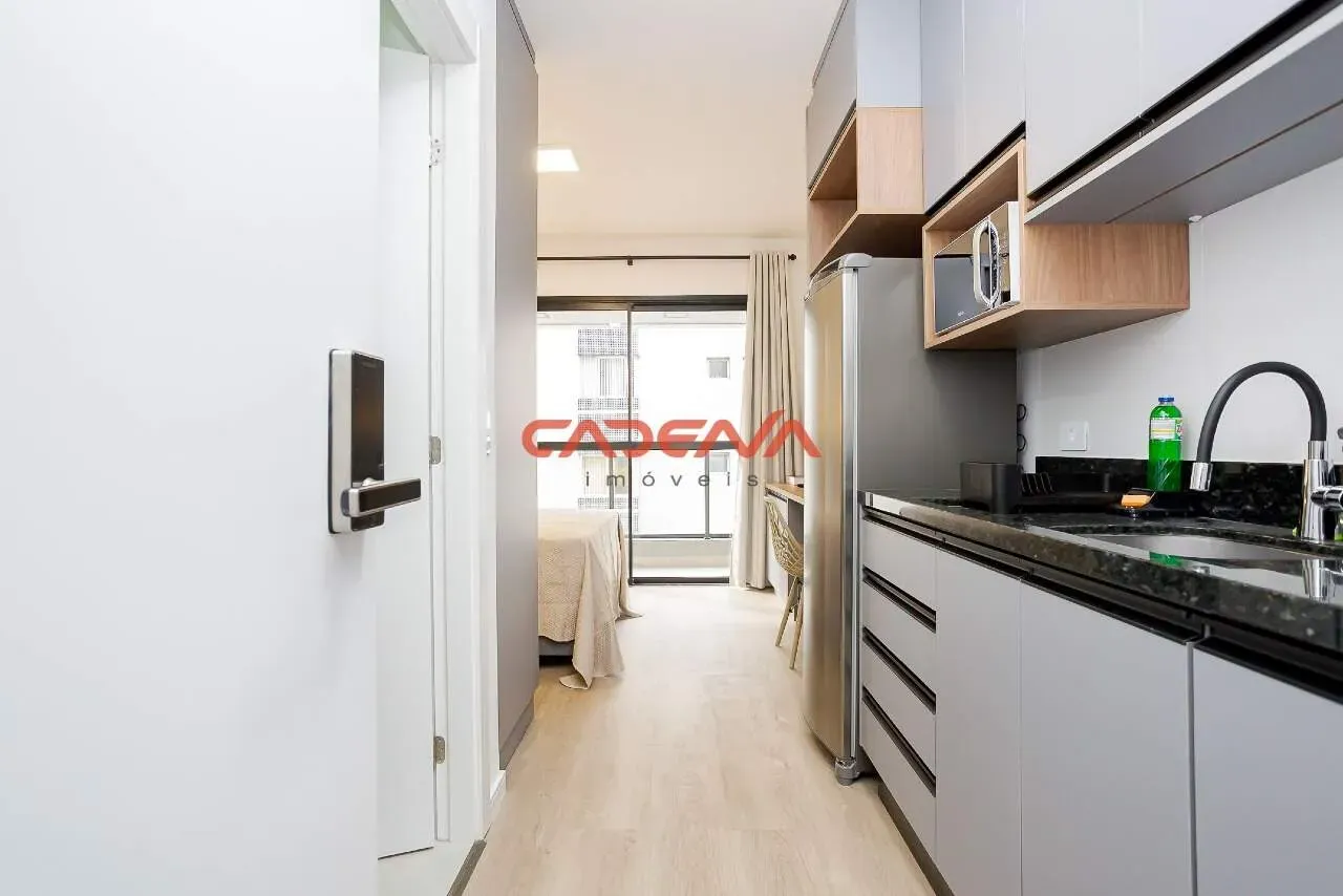 Studio de 39 m² com sacada, cozinha americana e sem vaga — photo 37