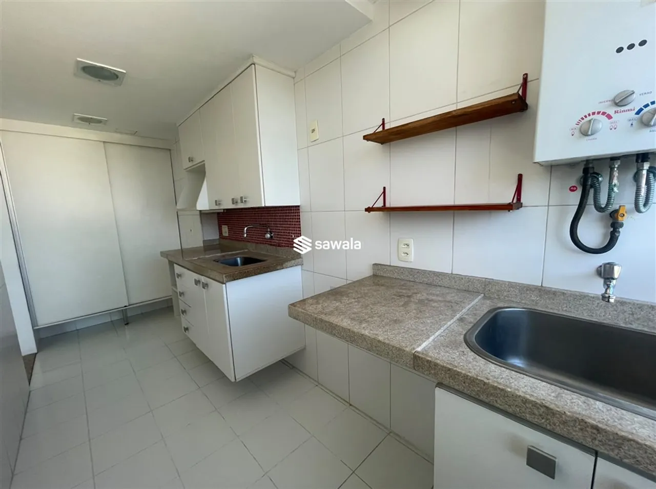 Apartamento com cozinha fechada a gás e 2 banheiros — photo 4