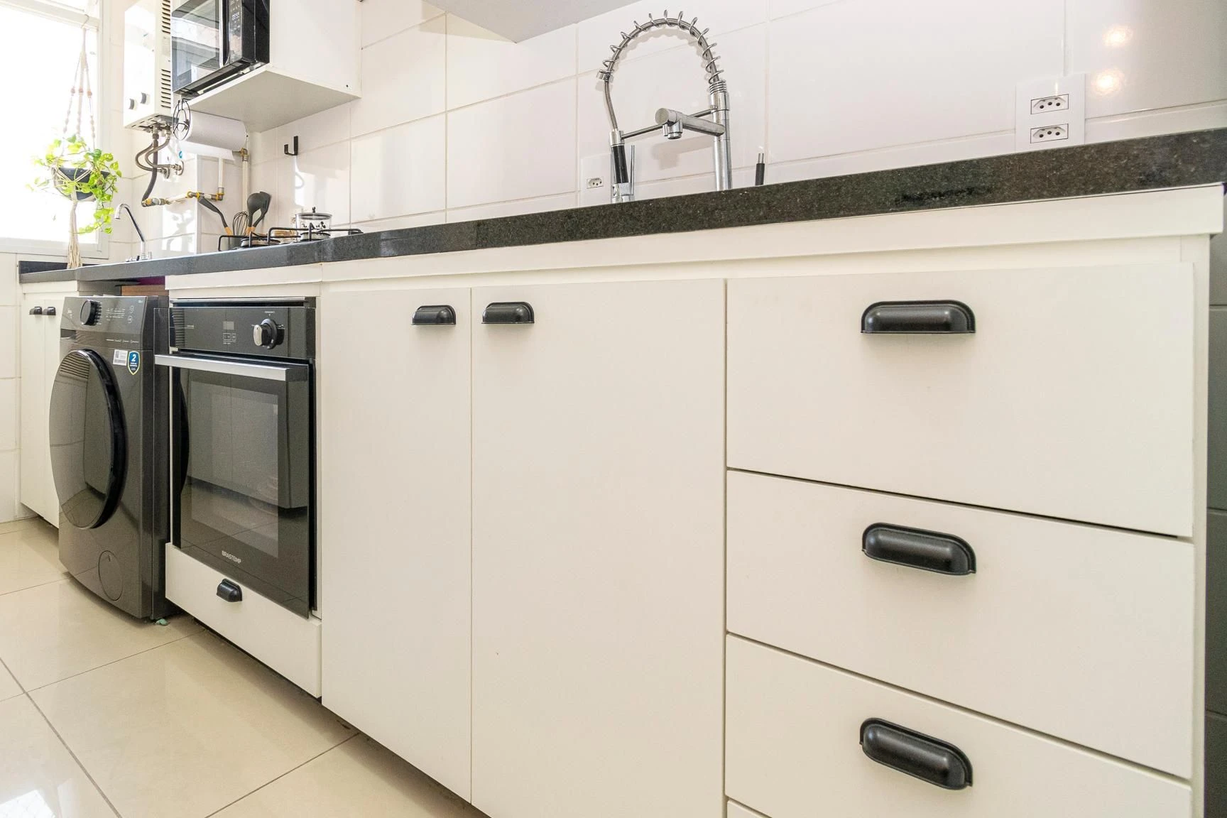 Furnished apartment, 35 m², with a washing machine — photo 13