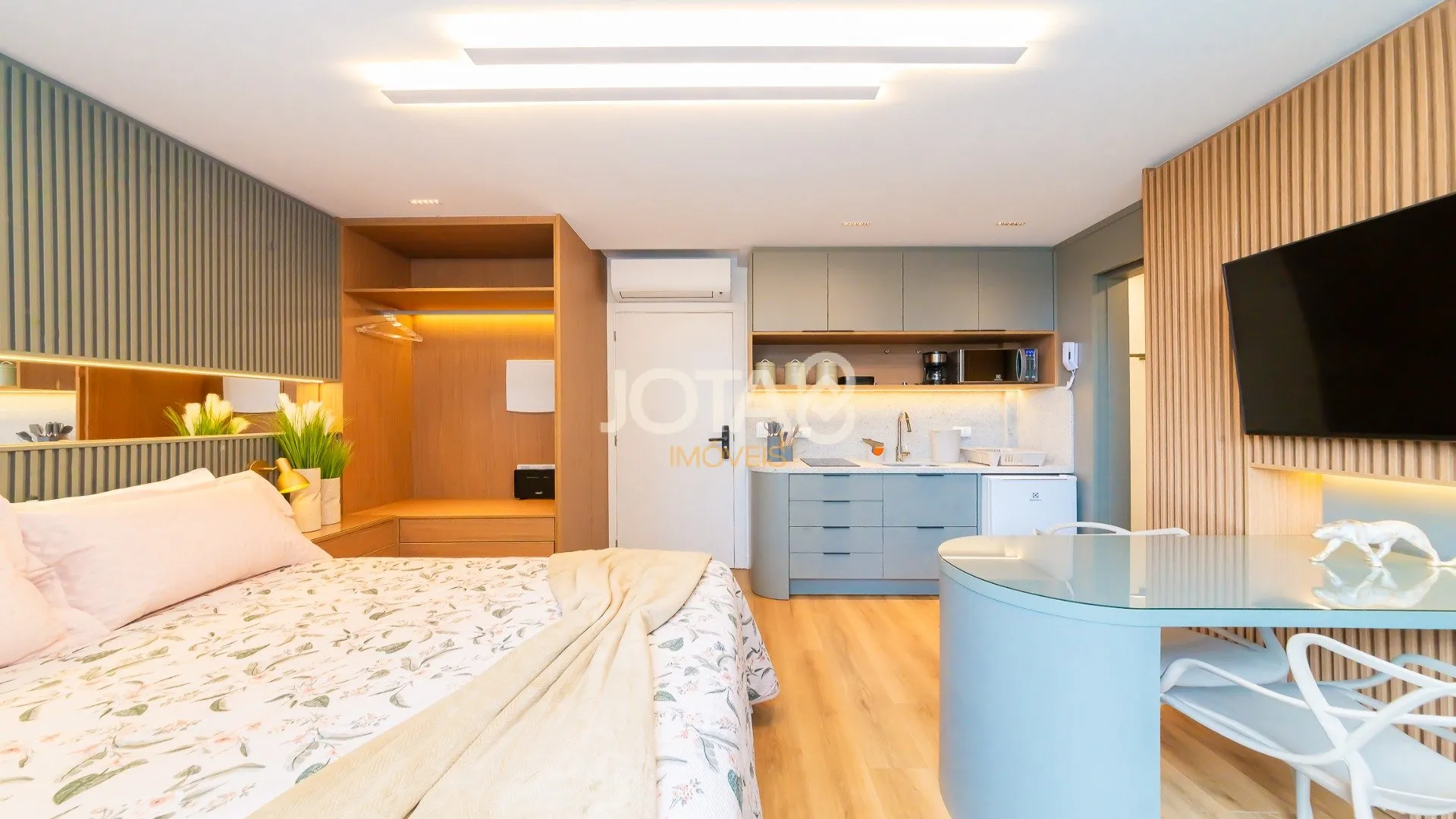 Furnished apartment, 25 m², with a washing machine — photo 6