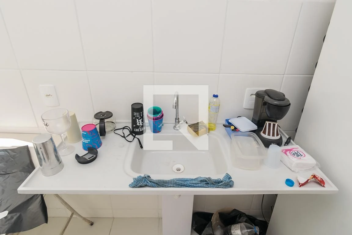 Washing machine in a 2-bedroom apartment, 43 m² — photo 23