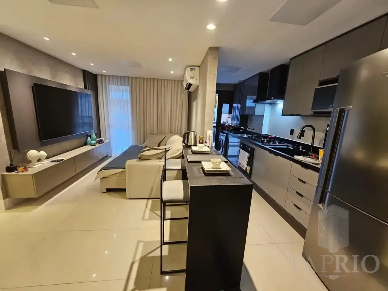 3 quartos e espaço de home office: apartamento de 90 m²