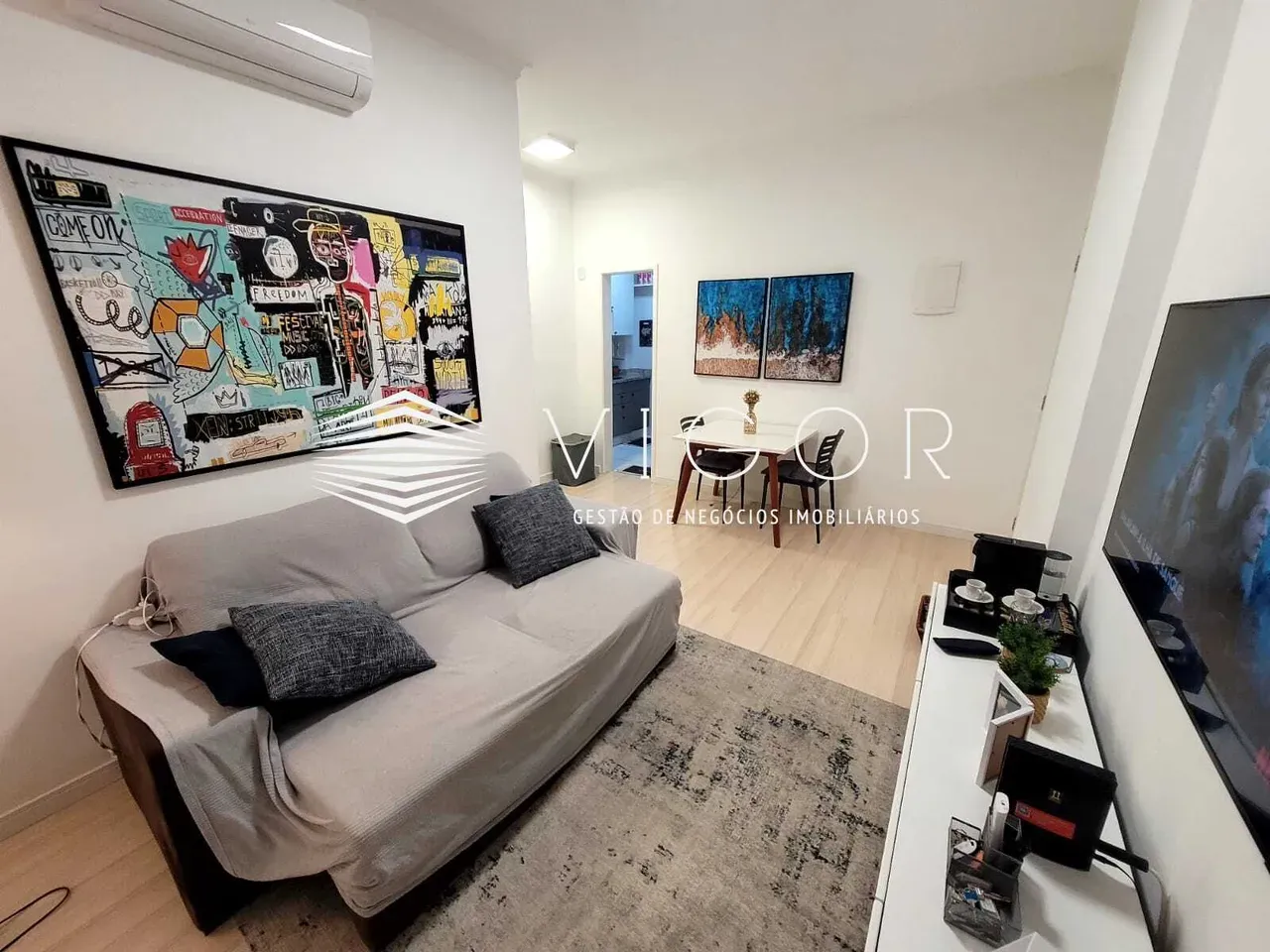 Стиральная машина и 1 спальня: квартира 45 м² — photo 6