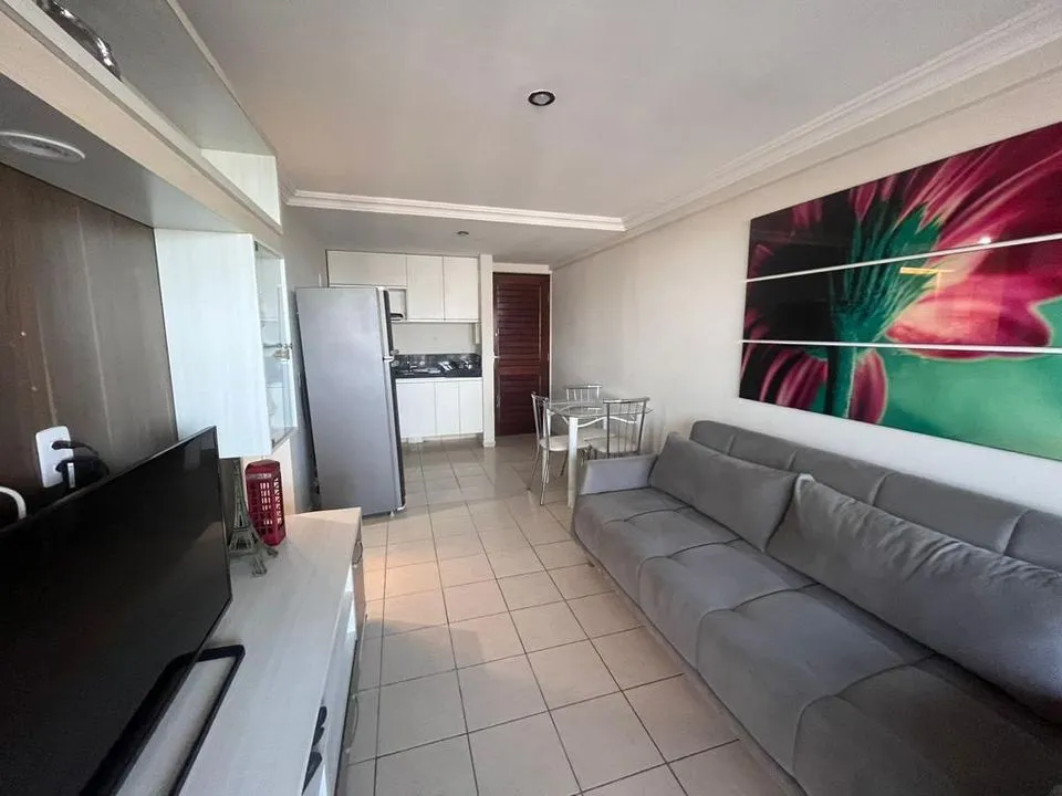Меблированная квартира с 1 спальней и 1 ванной, 50 м²