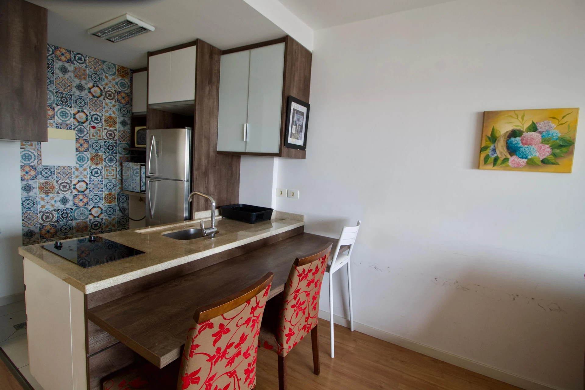 Washing machine in a one-bedroom apartment, 46 m² — photo 14