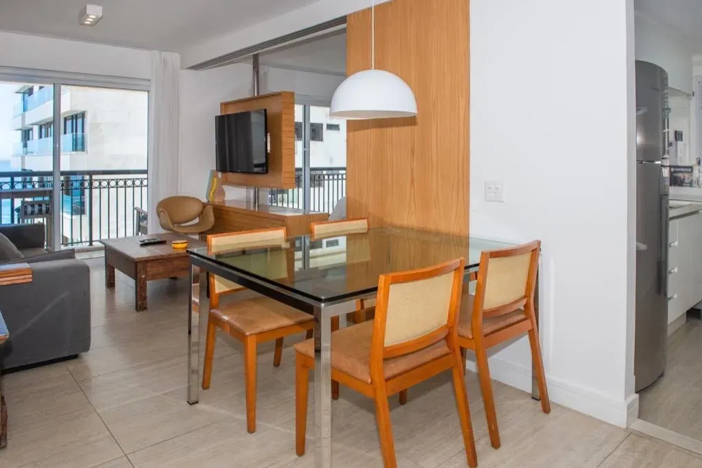 Furnished 85 m² apartment with open-plan kitchen and 2 beds — photo 26