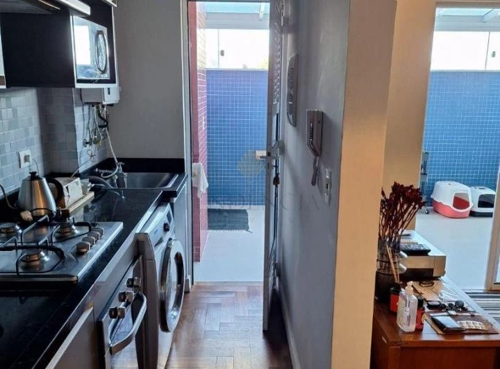 Apartamento sem mobília de 79 m² com sacada de vidro — photo 6