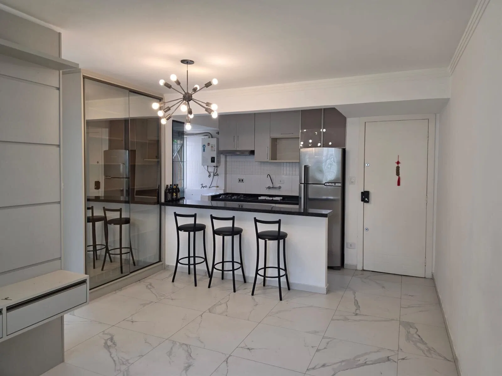 2-bedroom apartment, both with their own bathrooms, 47 m² — photo 8