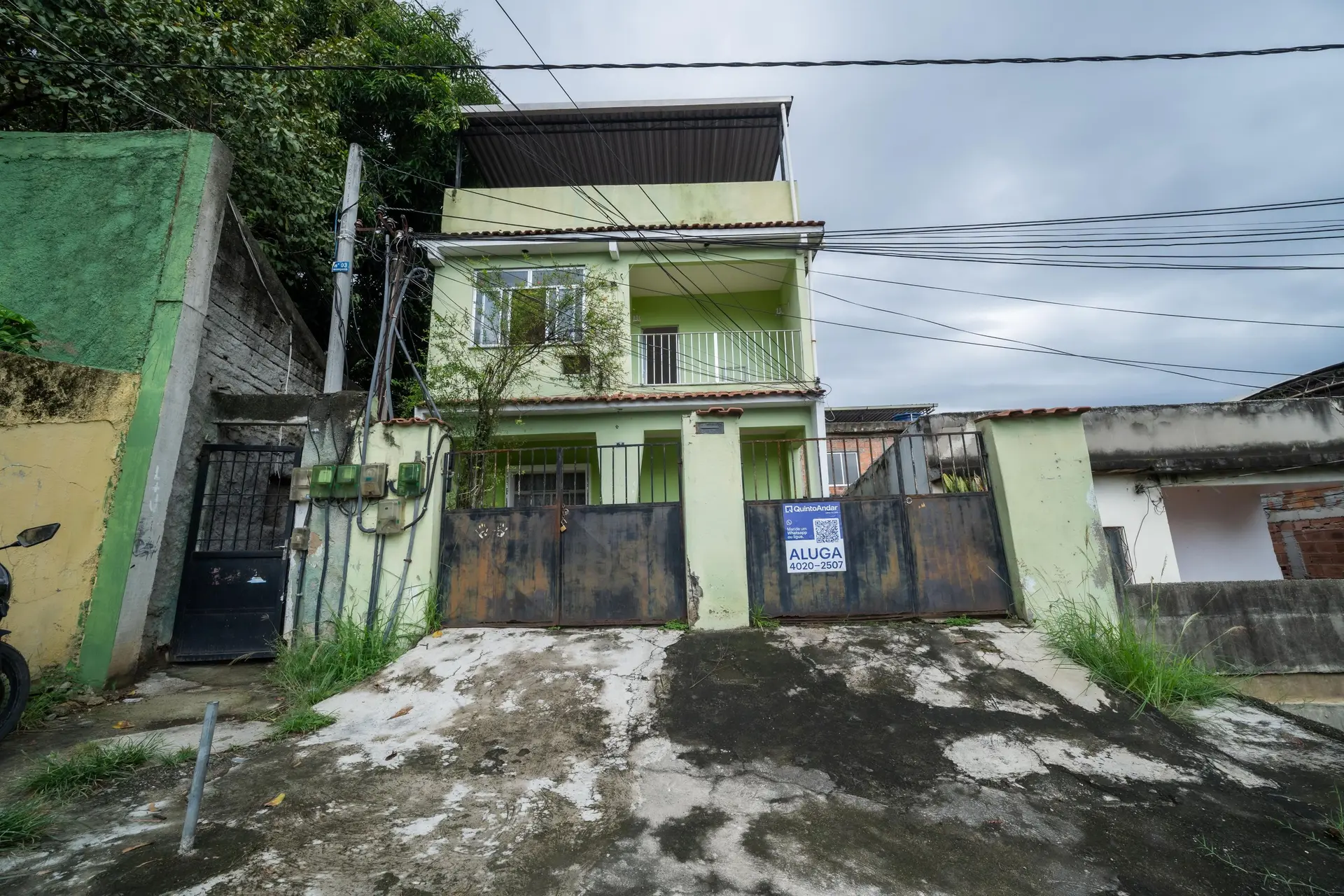 Unfurnished house with 2 bedrooms, yard and balcony — photo 9