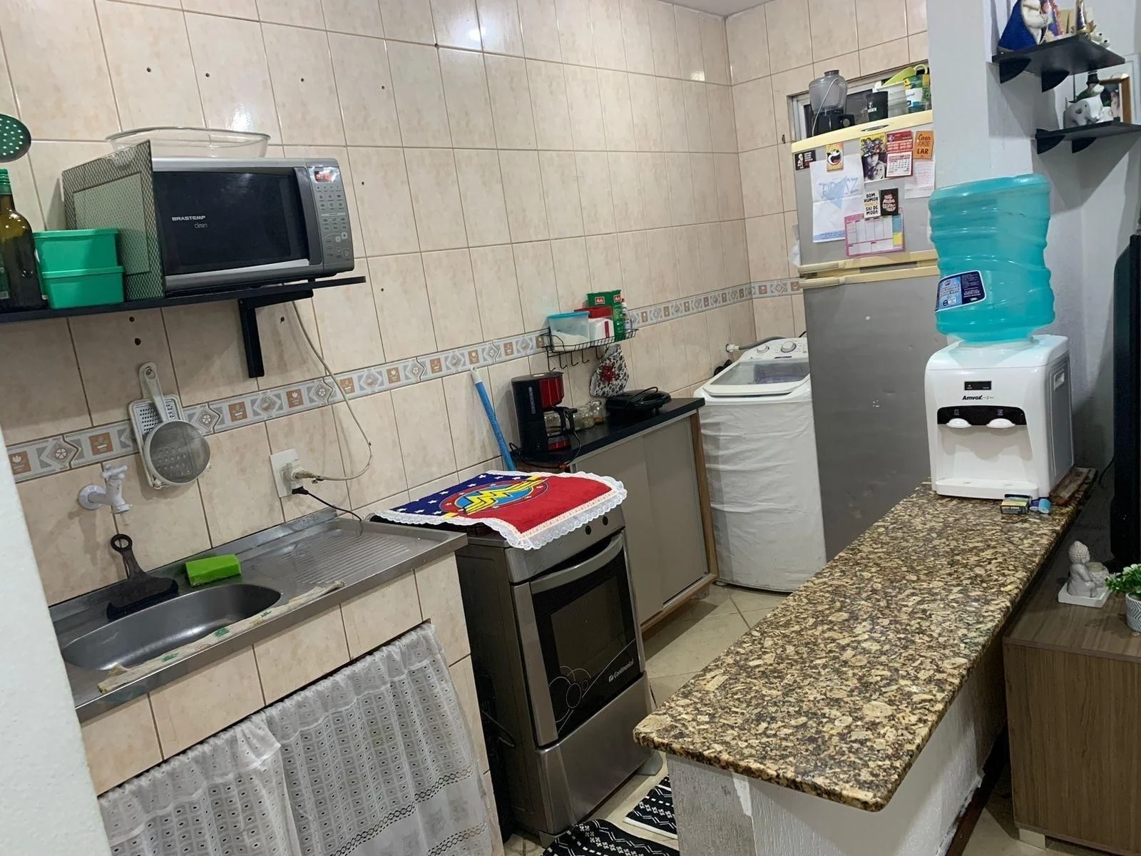 Furnished apartment, 60 m², with a washing machine — photo 2