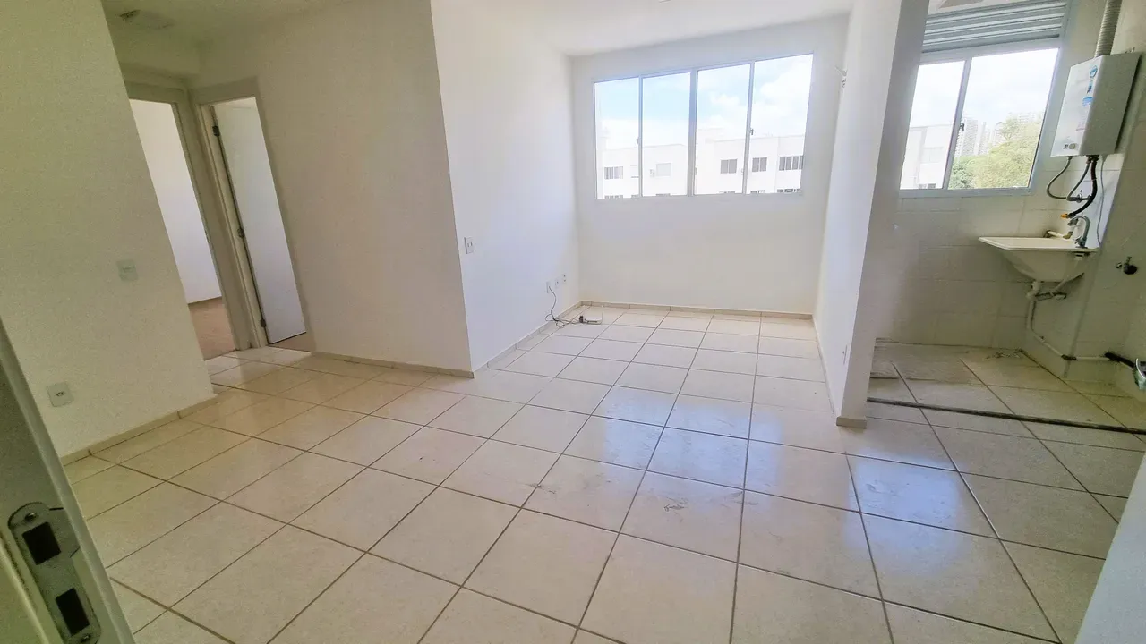 Mountain view in a 2-bedroom apartment, 45 m²