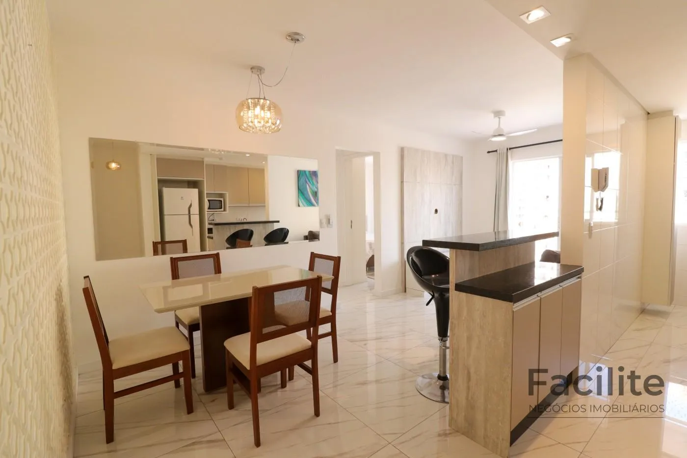 Furnished apartment, 57 m², with a washing machine — photo 27