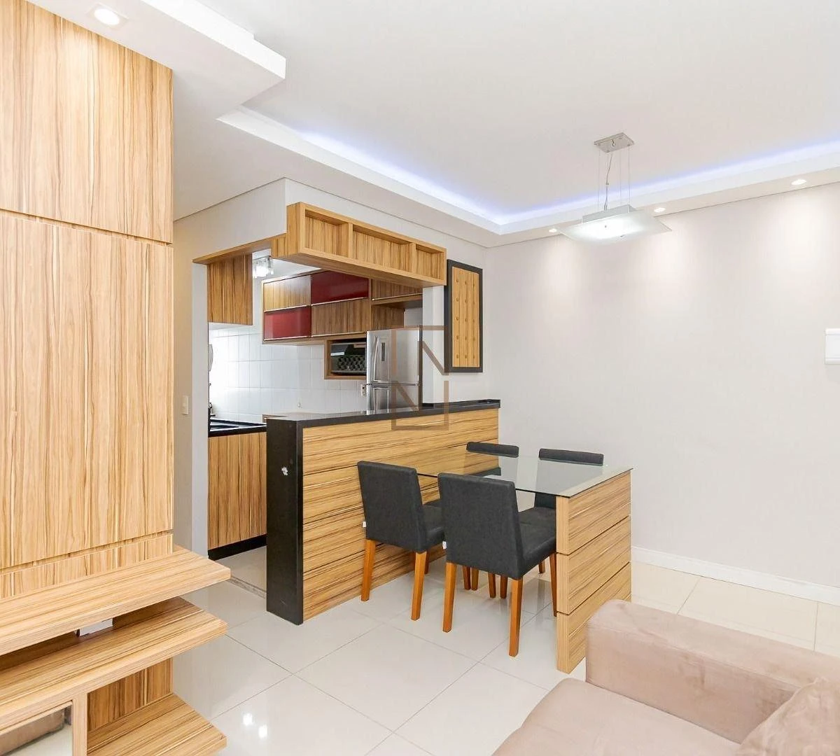 Home office in a 2-bedroom apartment, 50 m² — photo 4