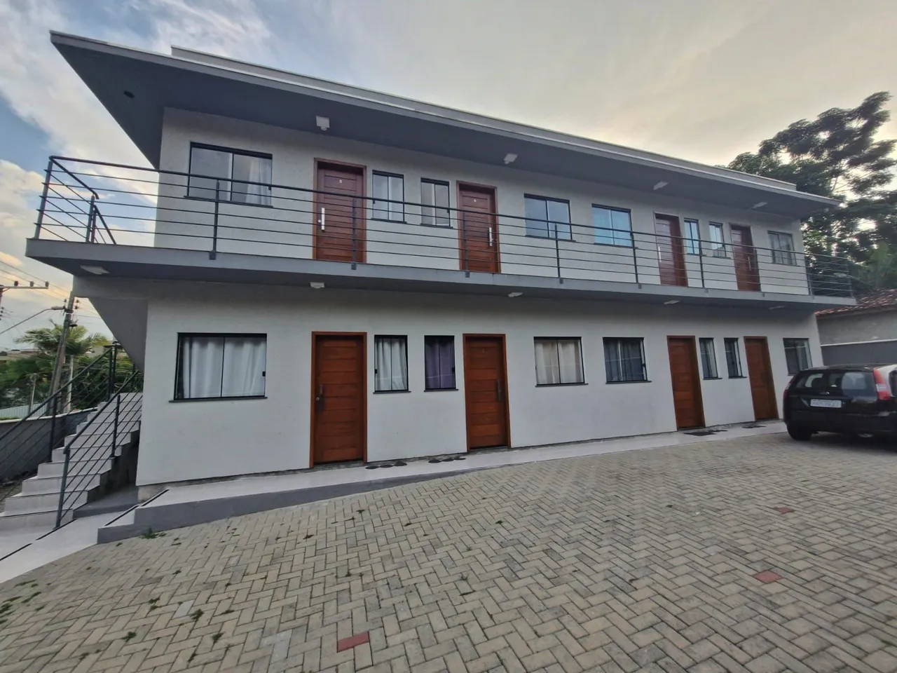 Unfurnished studio kitnet with 1 bedroom and 1 bathroom