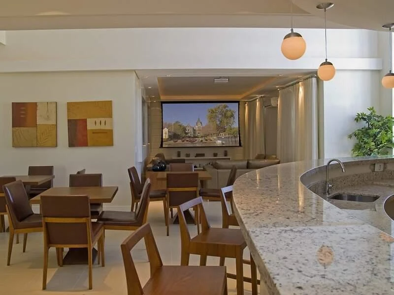 2-bedroom apartment in a building with a pool — photo 9