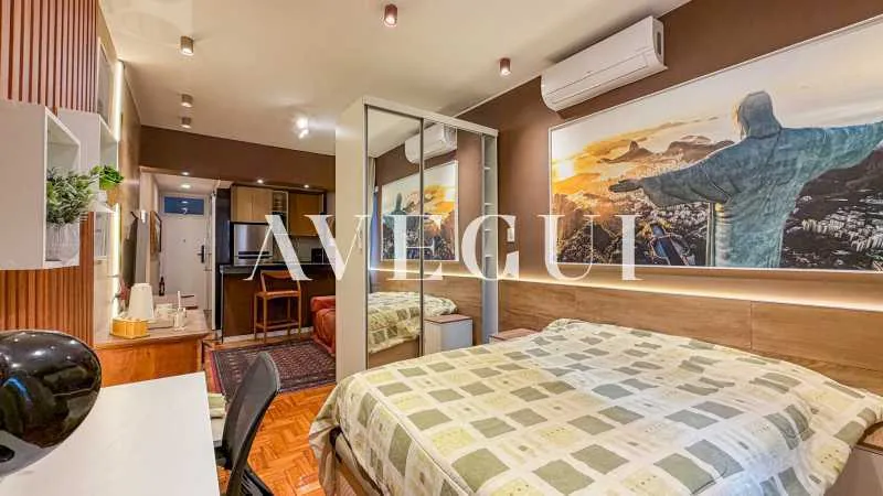Furnished 1-bedroom apartment with 1 bathroom — photo 8
