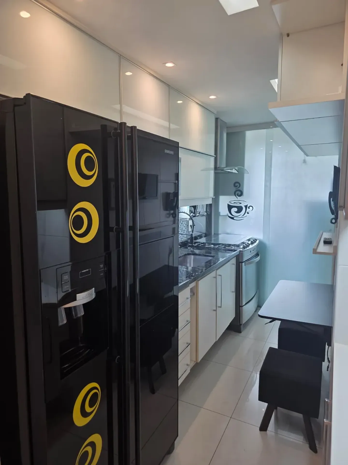 90 m² apartment with 3 bedrooms, balcony and BBQ — photo 8