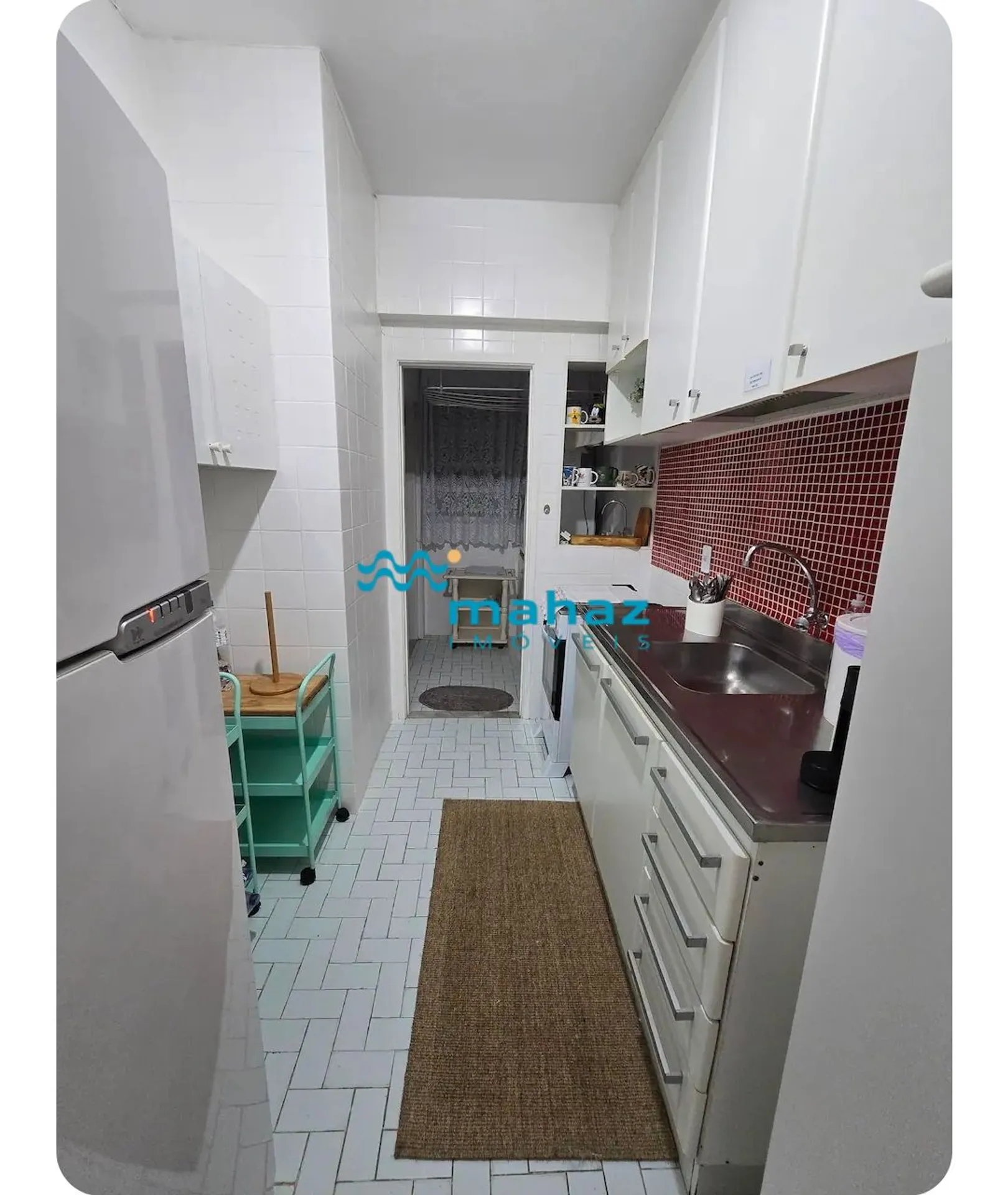 Furnished apartment, 61 m², with a washing machine — photo 2