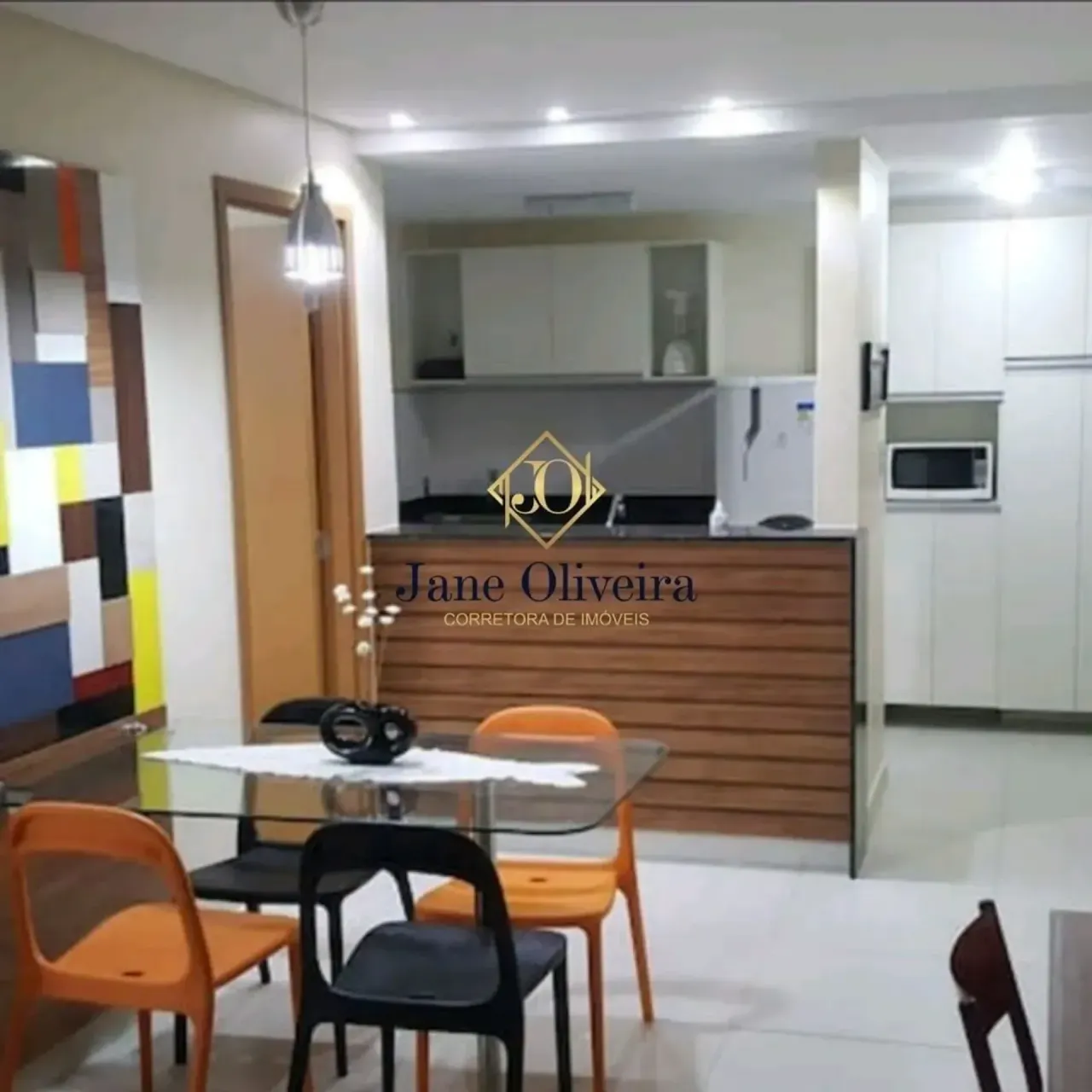 Мебльована квартира 60 м² з відкритою кухнею