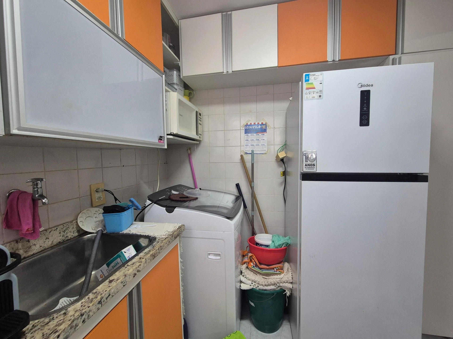 80 m² apartment with a mountain view and a washing machine — photo 26
