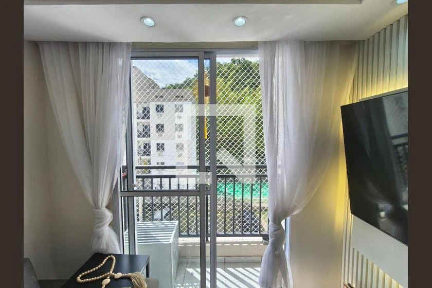 Furnished 50 m² apartment with gas stove kitchen — photo 20