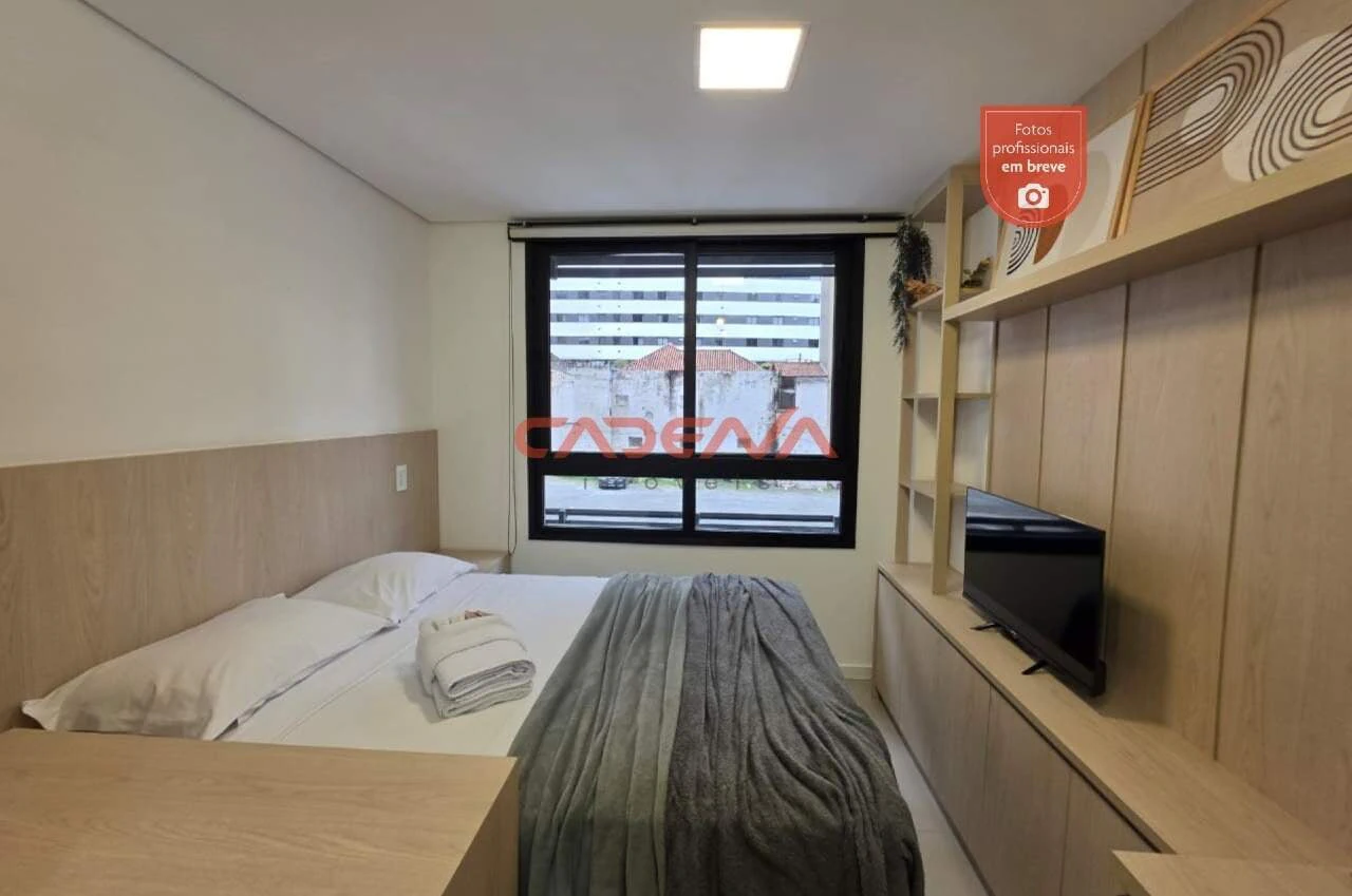 Studio mobiliado de 26 m² com cozinha compacta — photo 3