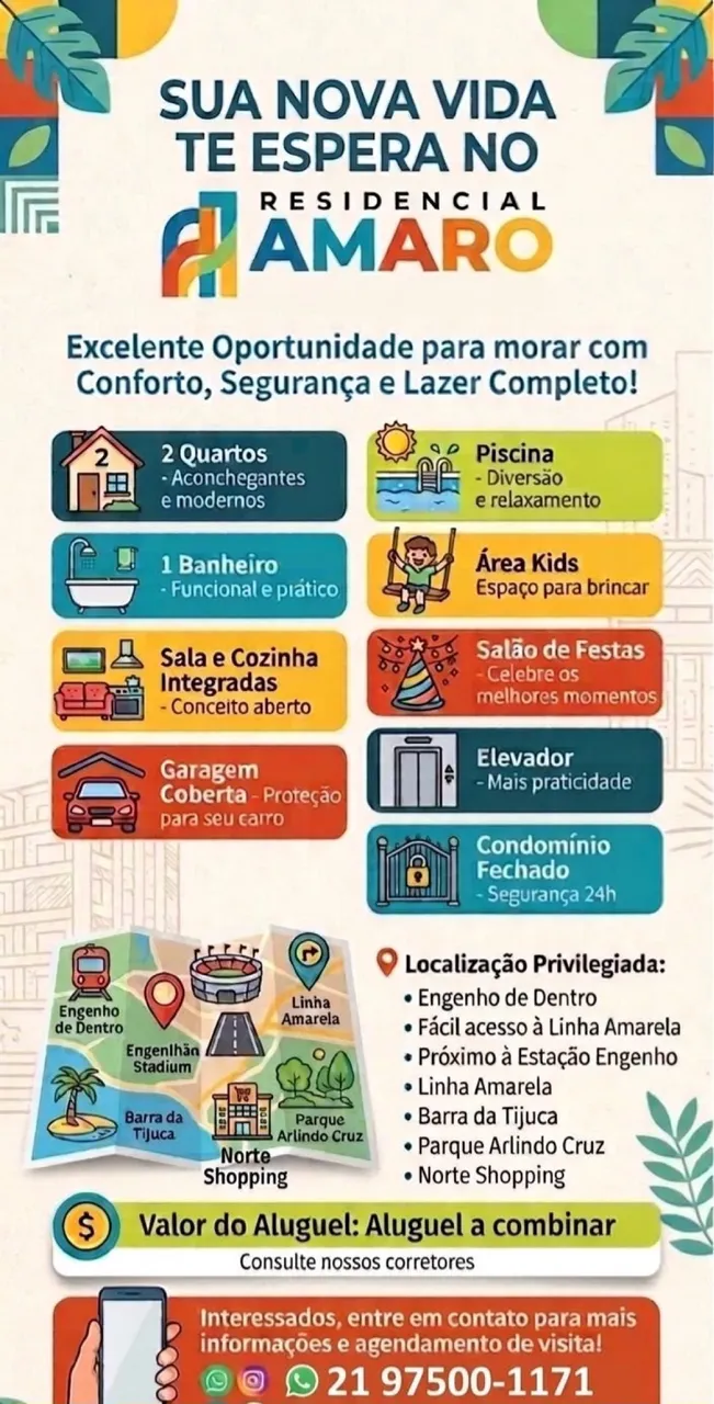 Apartamento de 2 quartos com cozinha integrada à sala — photo 8