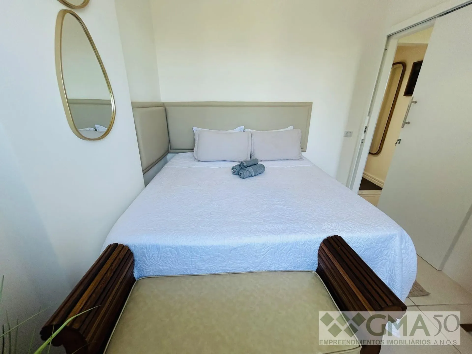 Furnished 90 m² apartment with 2 bedrooms and green views — photo 15