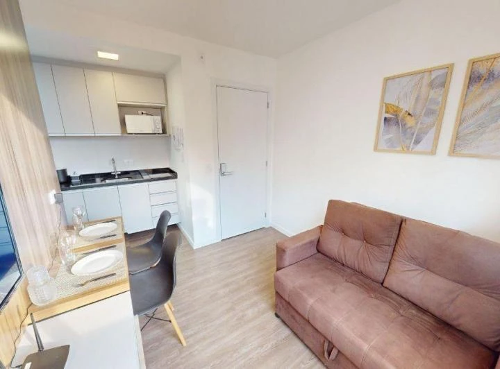 Apartamento mobiliado de 27 m² com 1 dormitório — photo 7