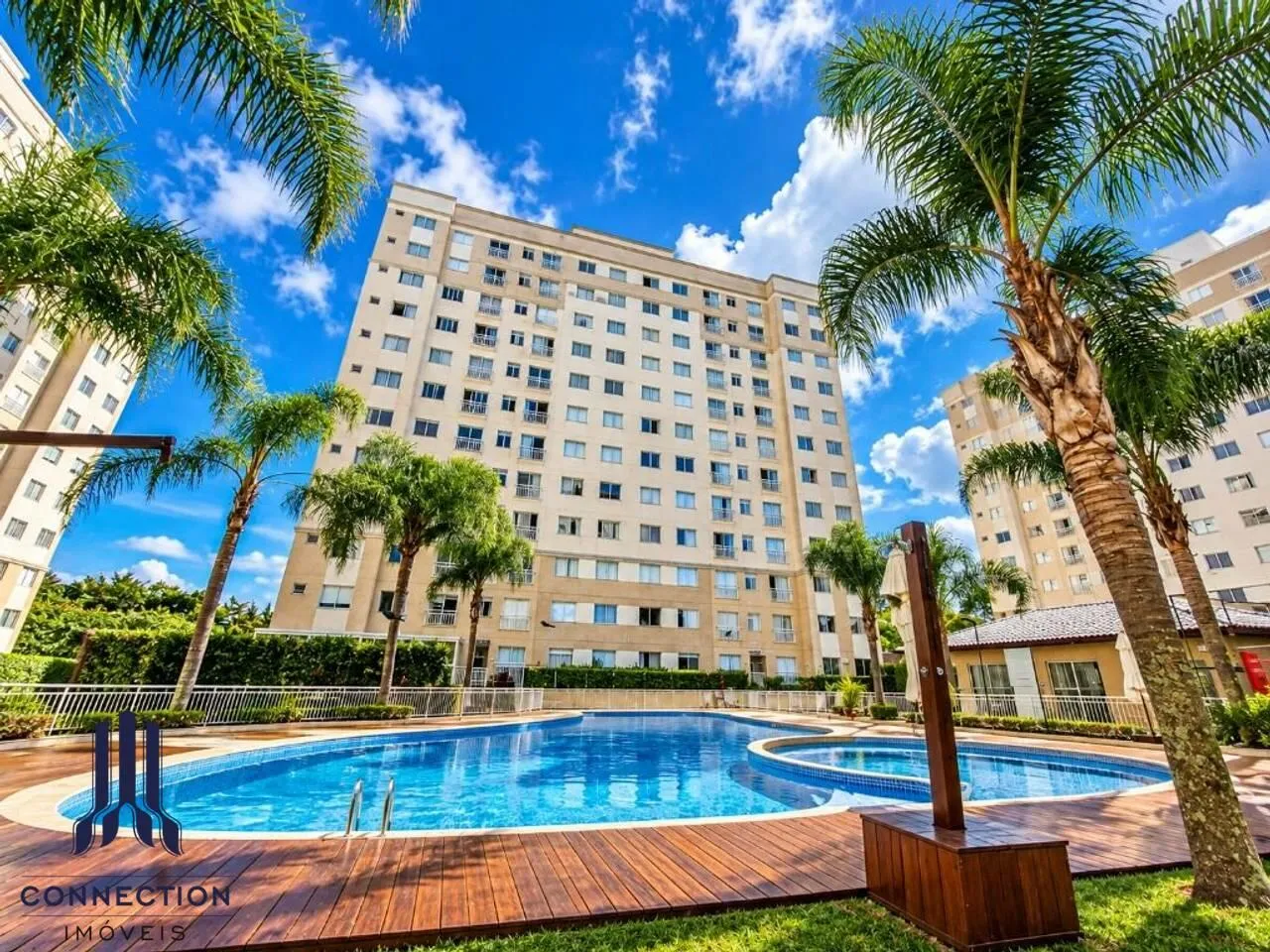2-bedroom apartment with a washing machine in Curitiba — photo 4